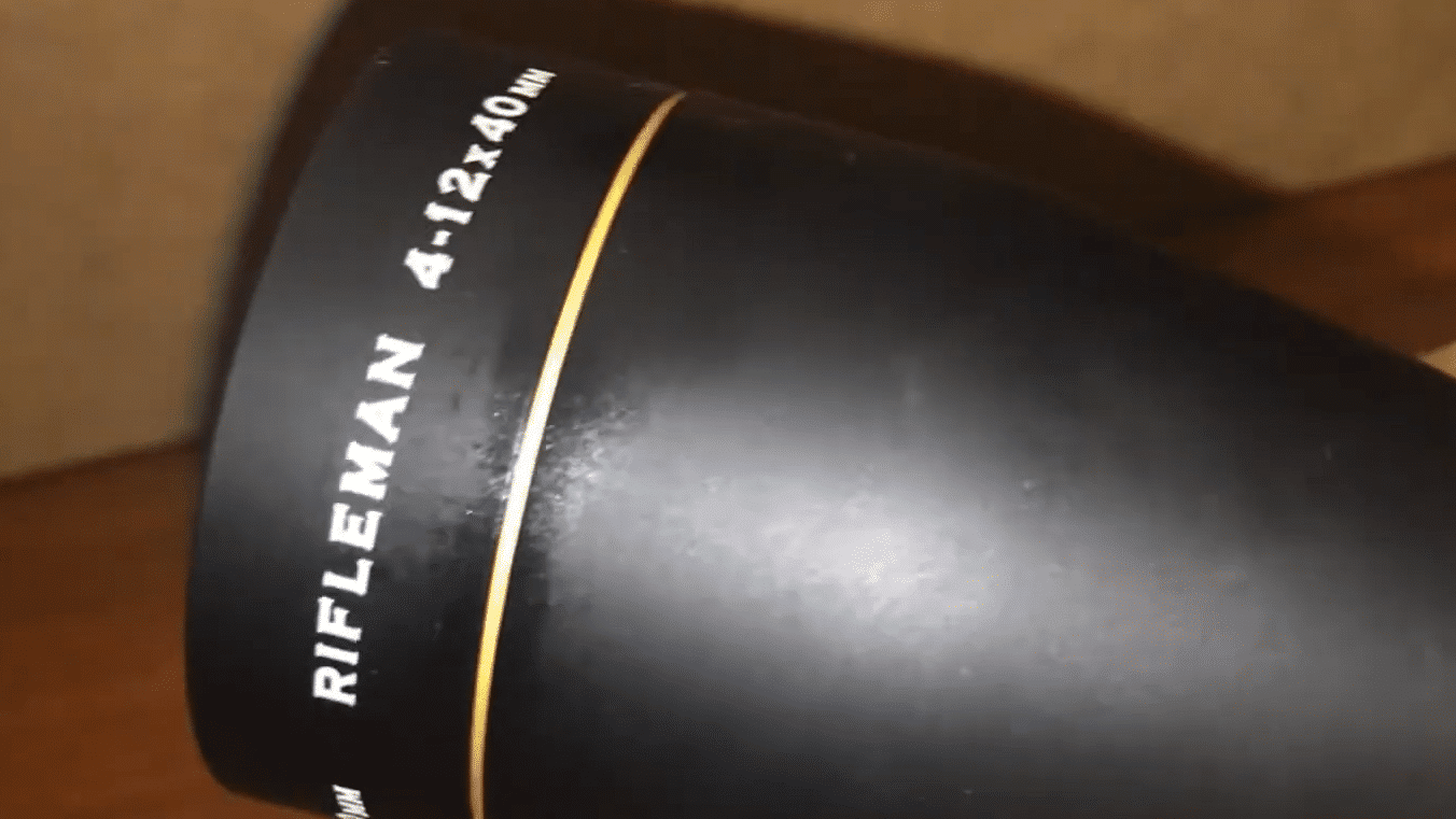 Leupold Rifleman 4-12x40-Objective Bell