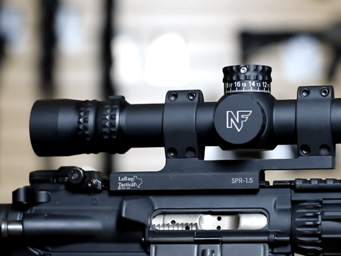 Best Illuminated Reticle Scopes - Nightforce NX8 1-8x24