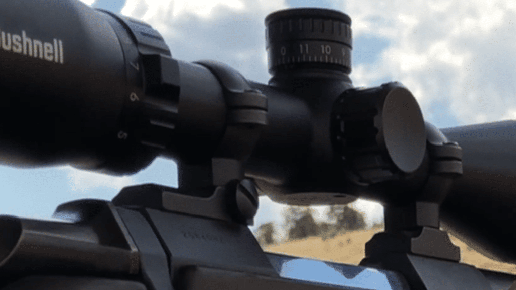 Bushnell 4-12x40-Mounted