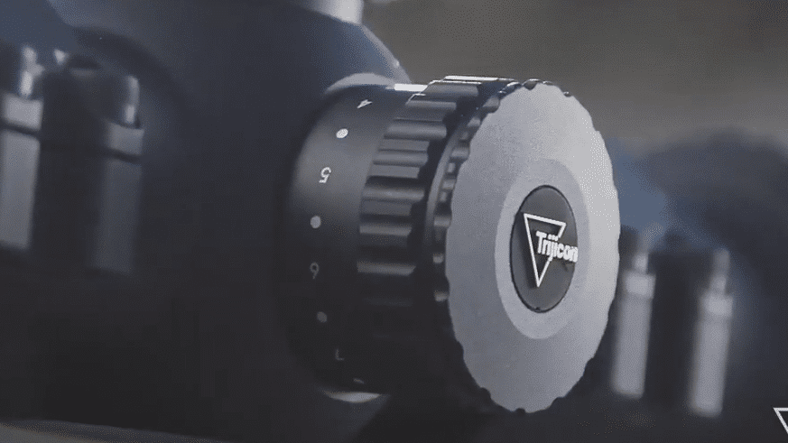 Trijicon Huron 3-9x40 -Windage Knob
