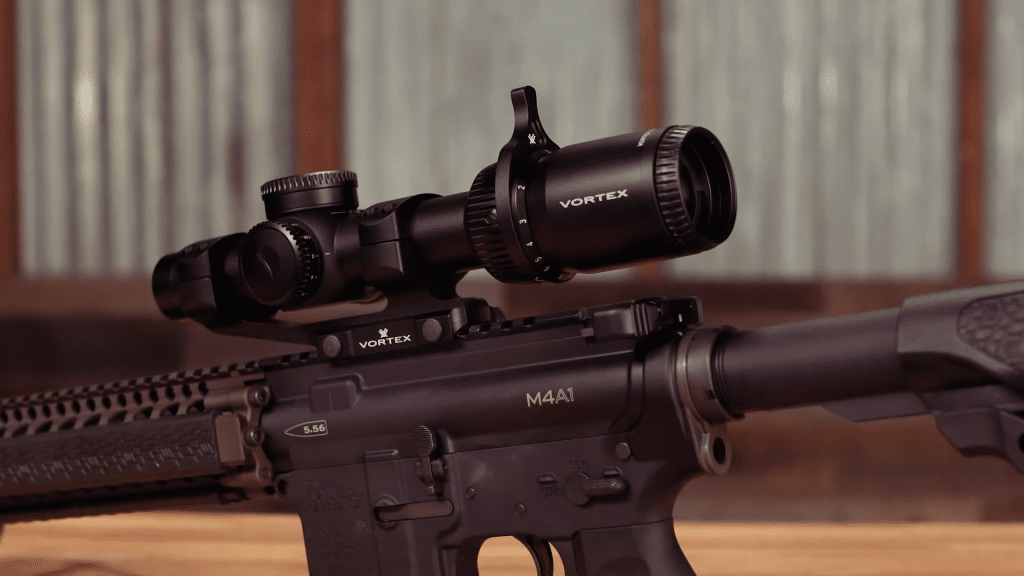 Best Ruger AR 556 Scopes Review-Vortex Strike Eagle 1-8x24