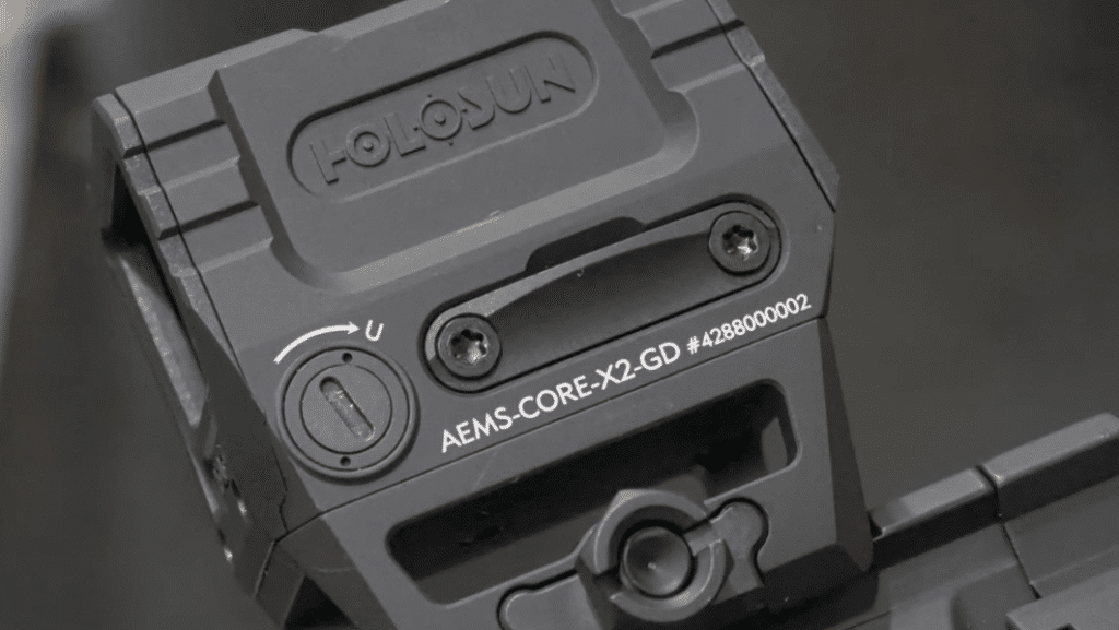 Holosun AEMS CORE X2-Battery Compartment