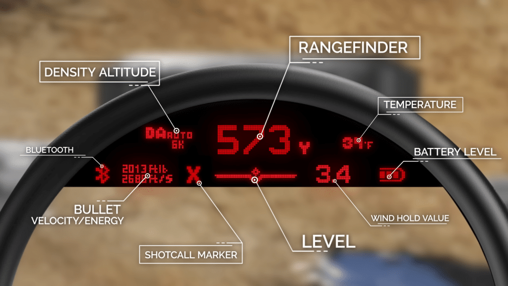 Burris Eliminator 6 Heads-Up Display