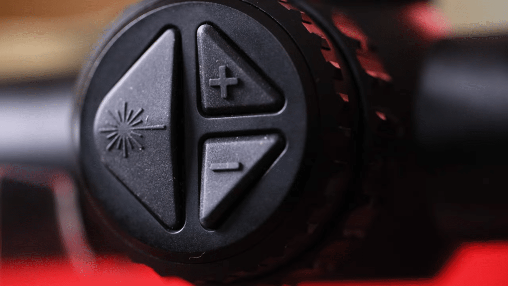 Burris Eliminator 6 - Power and Illumination Knob