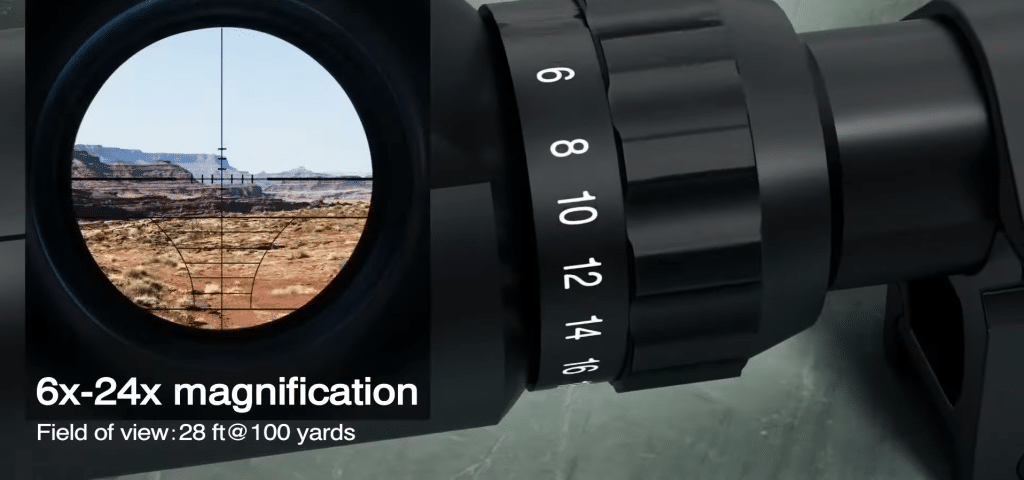 CVLIFE Hunting Scope 6-24x50